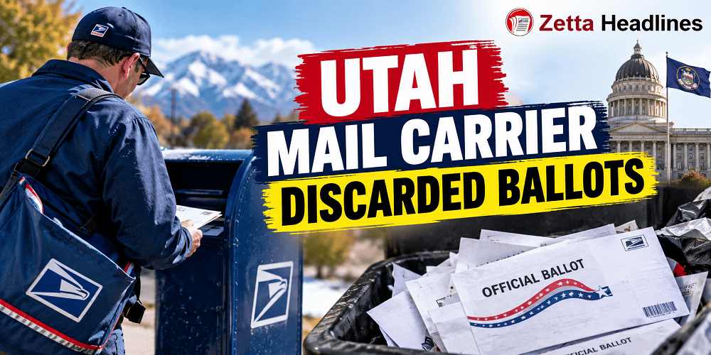 Utah Postal Worker Charged Over Mail Ballots in Trash